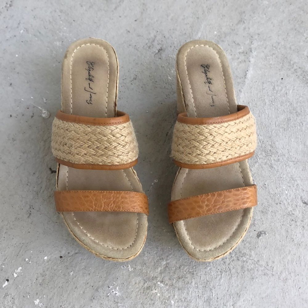 Elizabeth and James wedges